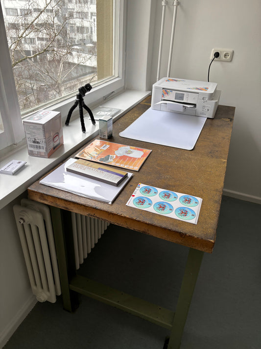 Neues "Büro" und "Etsy"