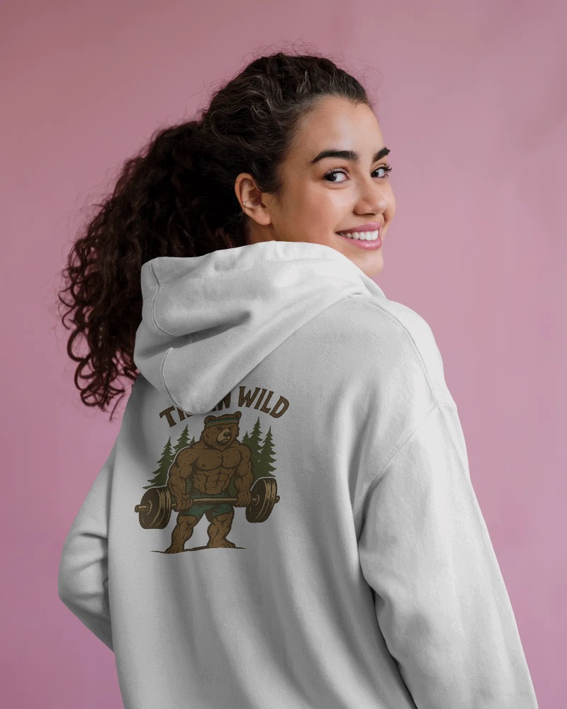 TRAIN WILD – Forest Strength Hoodie